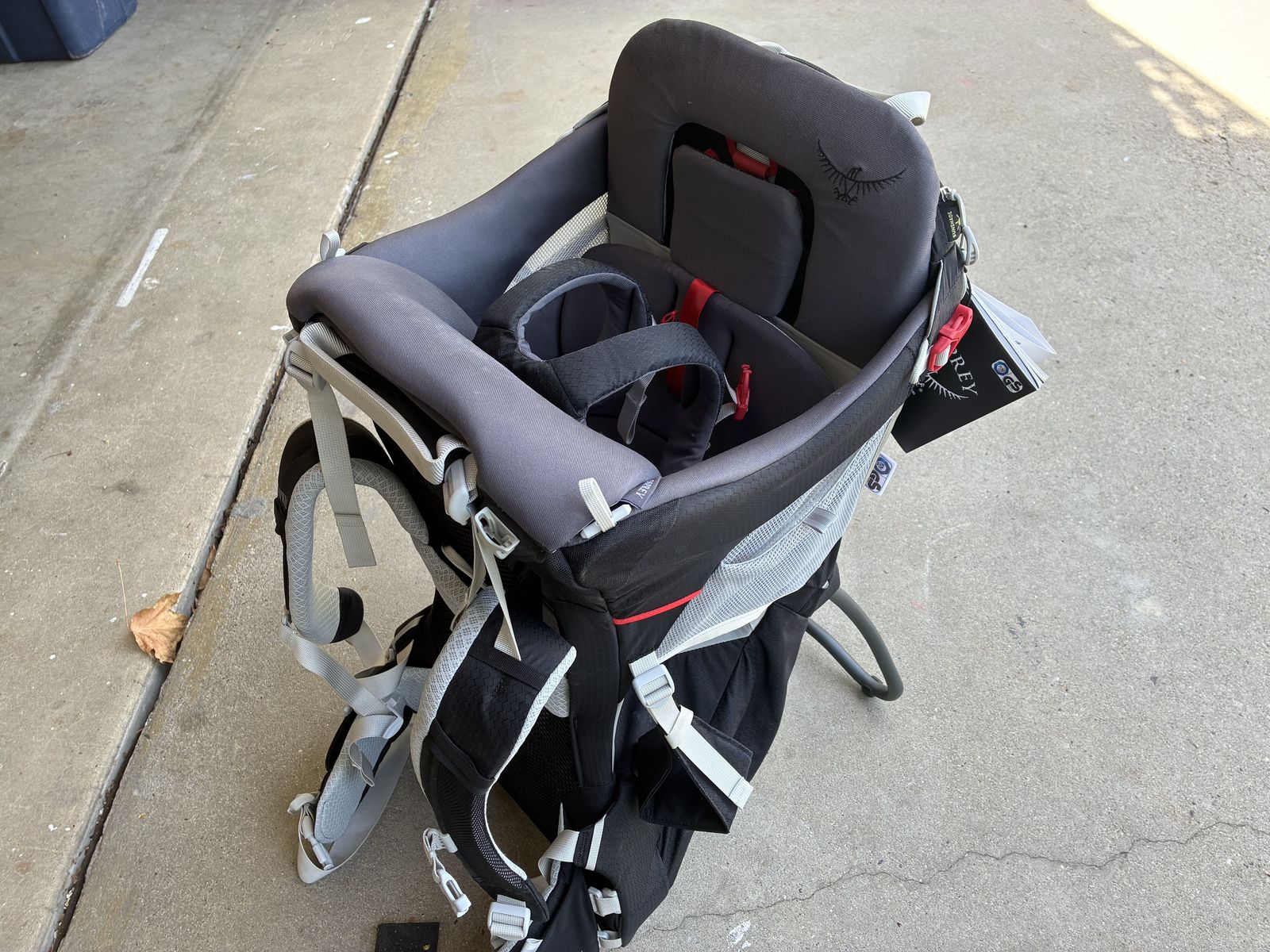 Osprey Poco child carrier - Starry Black O/S