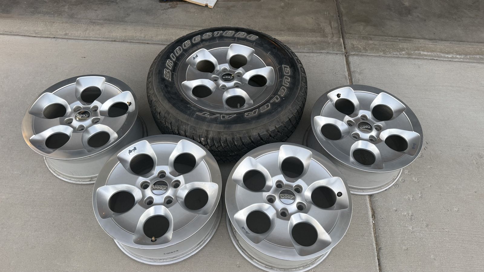 18 inch Wrangler Wheels