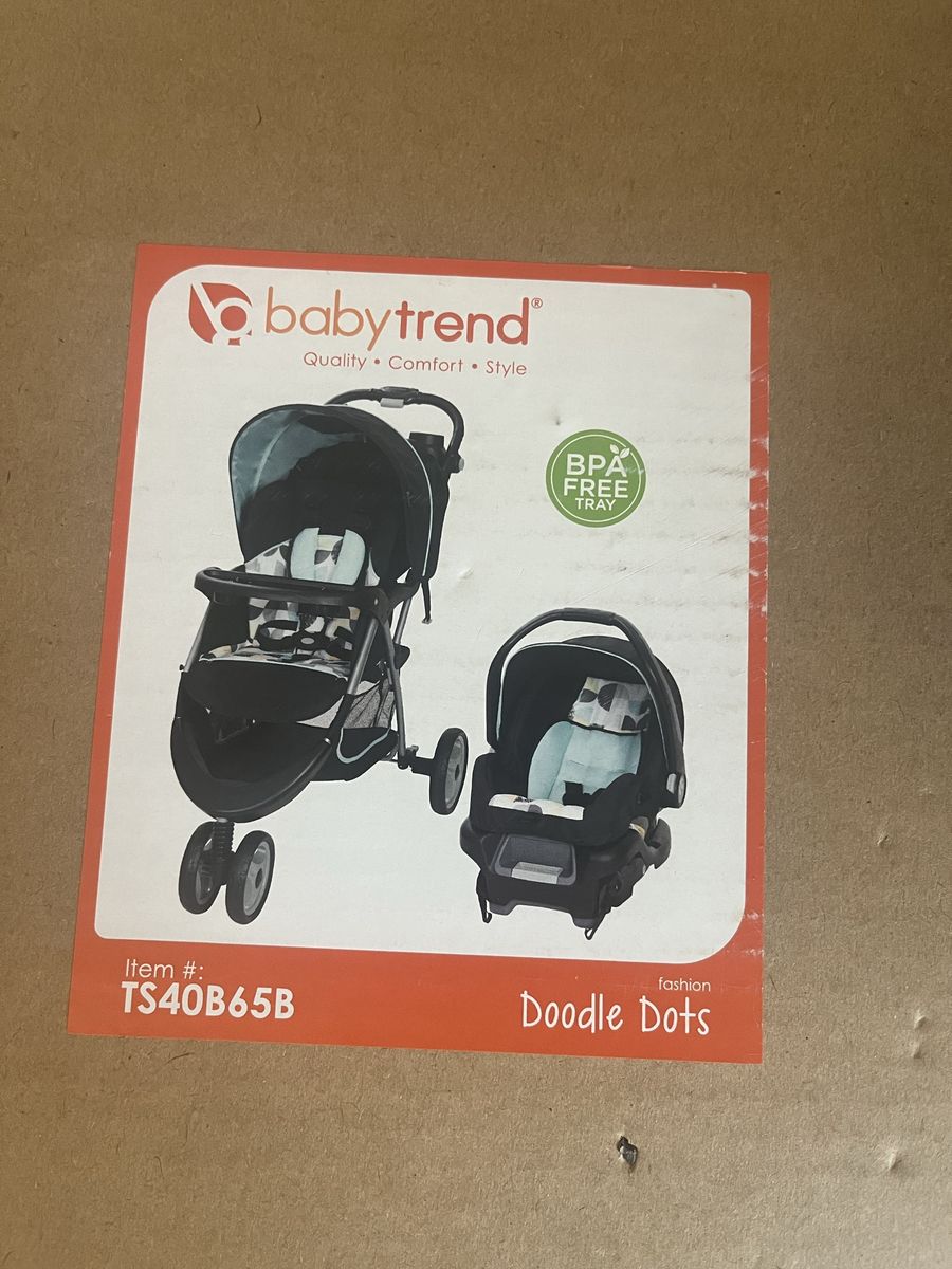 Baby Trend EZ Ride 35 Travel System, Stroller and Infant Car Seat Combo