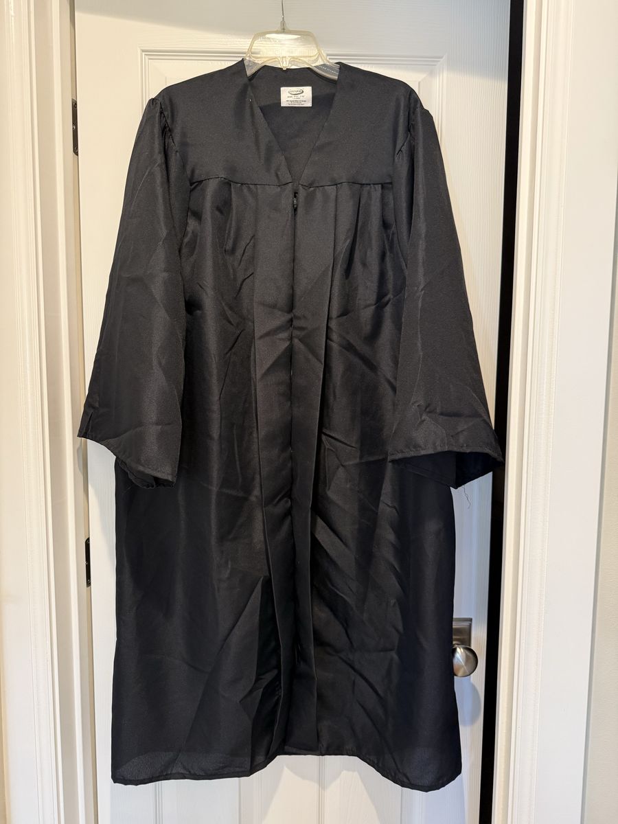 Jostens Black Graduation Gown