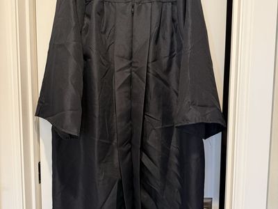 Jostens Black Graduation Gown