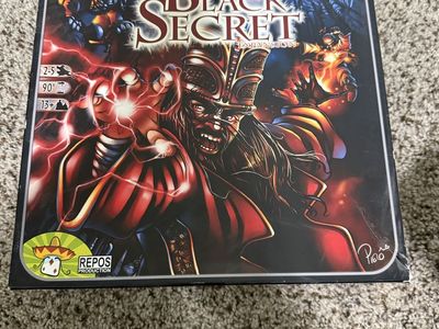 Ghost Stories Black Secret Board Game - Complete, Excellent Condition, Antoine Bauza Design, Ages 13+