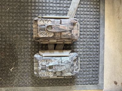 2 Moultrie cell trail cam