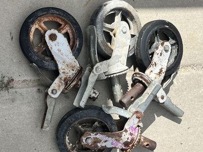 Scaffolding wheels