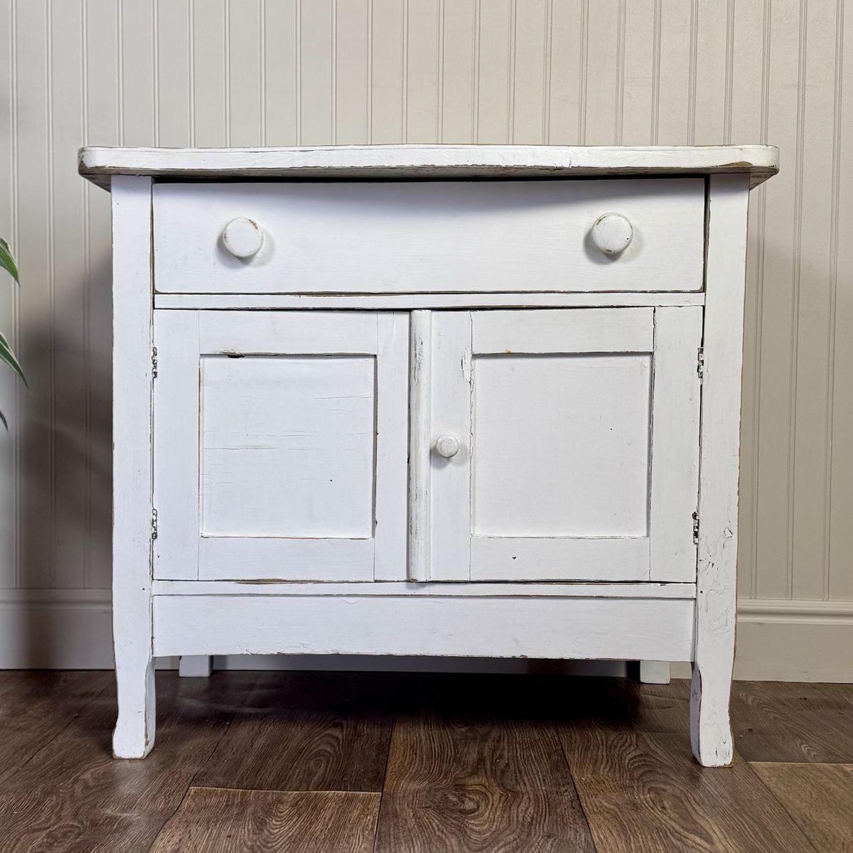 Antique/Vintage Painted Cottage Cabinet