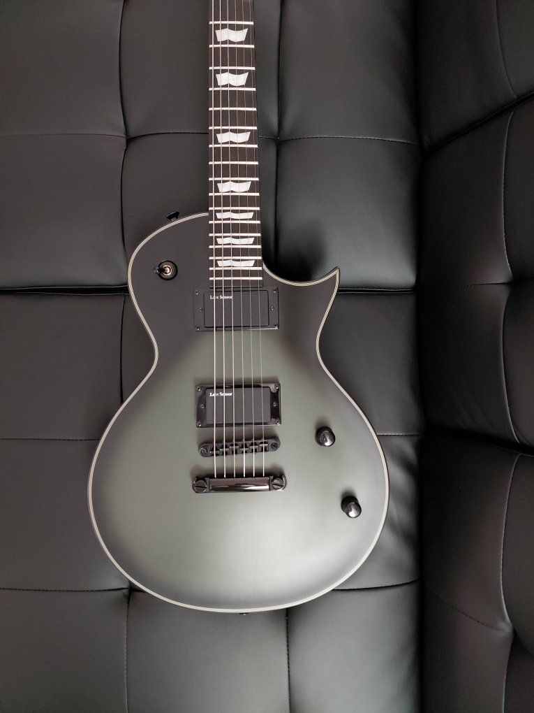 ESP LTD BK-600 Bill Kelliher Signature w TUSQ nut and Dunlop Strap Locks