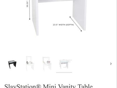 Impressions Vanity SlayStation Mini Vanity Table