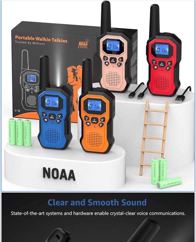 Portable walkie takies