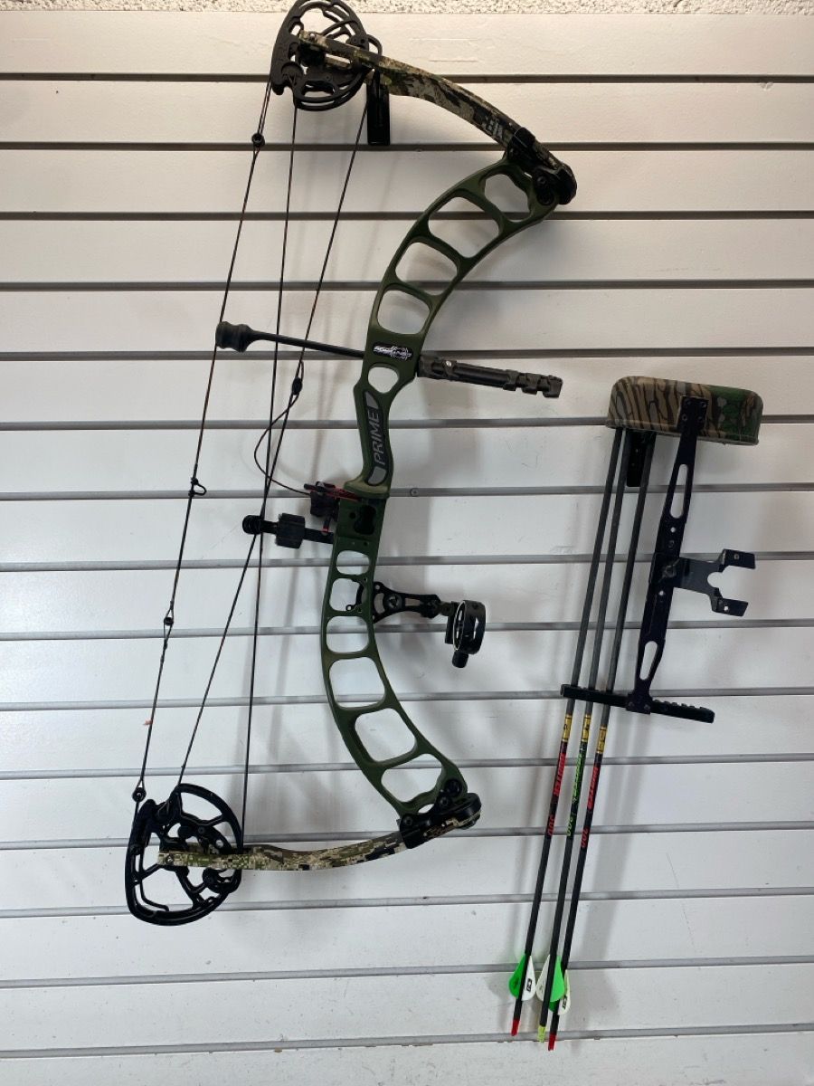 PRIME CENTERGY HYBRID x28 COMPOUND BOW 50-60# WEIGHT WITH ACCESSORIES #WCP038881