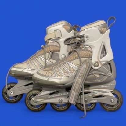 Like New Size 7 Women’s Rollerblade Spirit Blade XTW  White Rollerblades // Womens Size 24.0cm