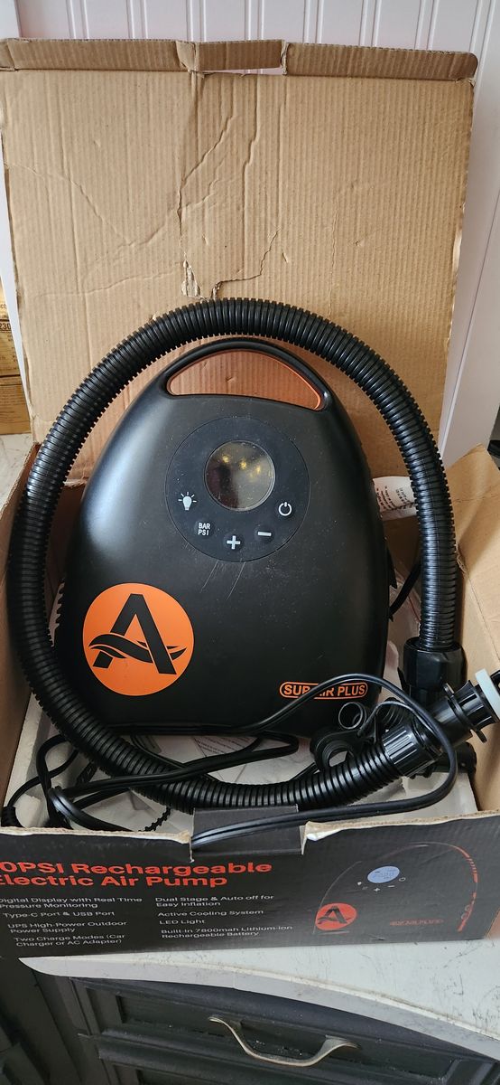Awesafe 20PSI Electric SUP Air Pump for Inflatable Paddle Boards Boat (/RT6-1...