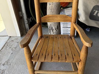 Kids Wooden Rocking Chair