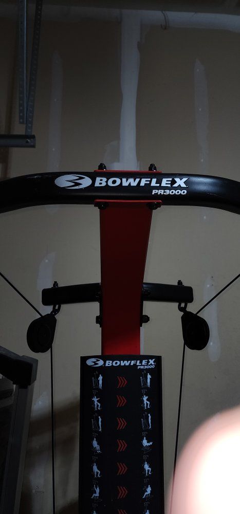 Bowflex PR3000 Home Gym Full Body Workout Machine with Resistance Rods and Bench