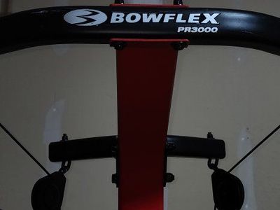 Bowflex PR3000 Home Gym Full Body Workout Machine with Resistance Rods and Bench