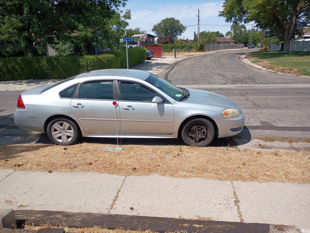 Silver Chevrolet Impala Sedan - Used Condition