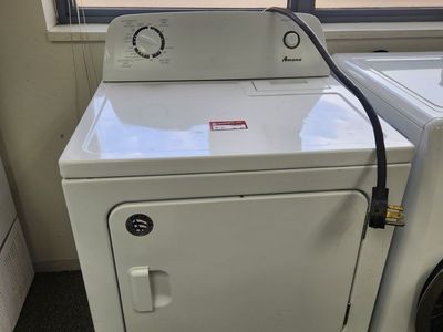 Amana White Electric Dryer - Used, Good Condition