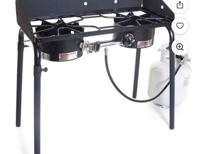 New Camp Chef Explorer 30,000 BTU 2-Burner Propane Stove