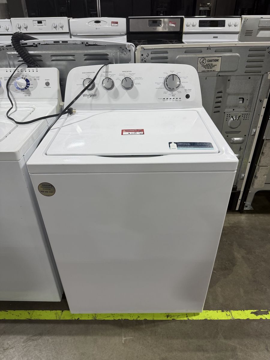 Whirlpool White Top Load Washer with Agitator - High-Efficiency, UsedExcellent Condition