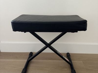 Portable, Foldable Wide Piano / Keyboard Bench