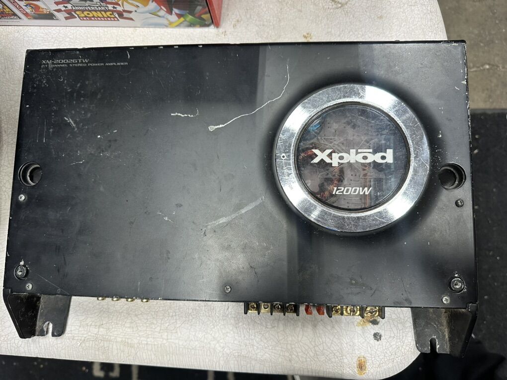 Sony Xplod XM-2002GTW 1200W Stereo Amplifier