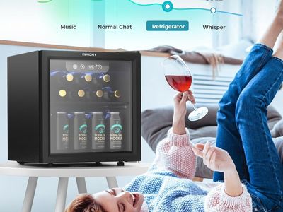 EUHOMY Beverage Refrigerator