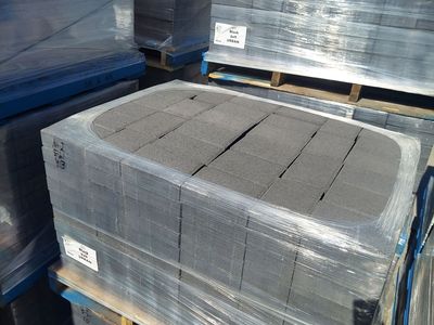 BLACK 6x9 PAVERS