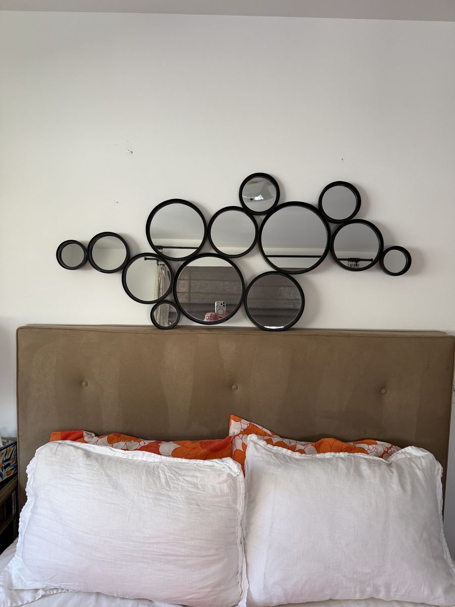 Bubble Mirror:  Modern Multi Circle Wall Decor