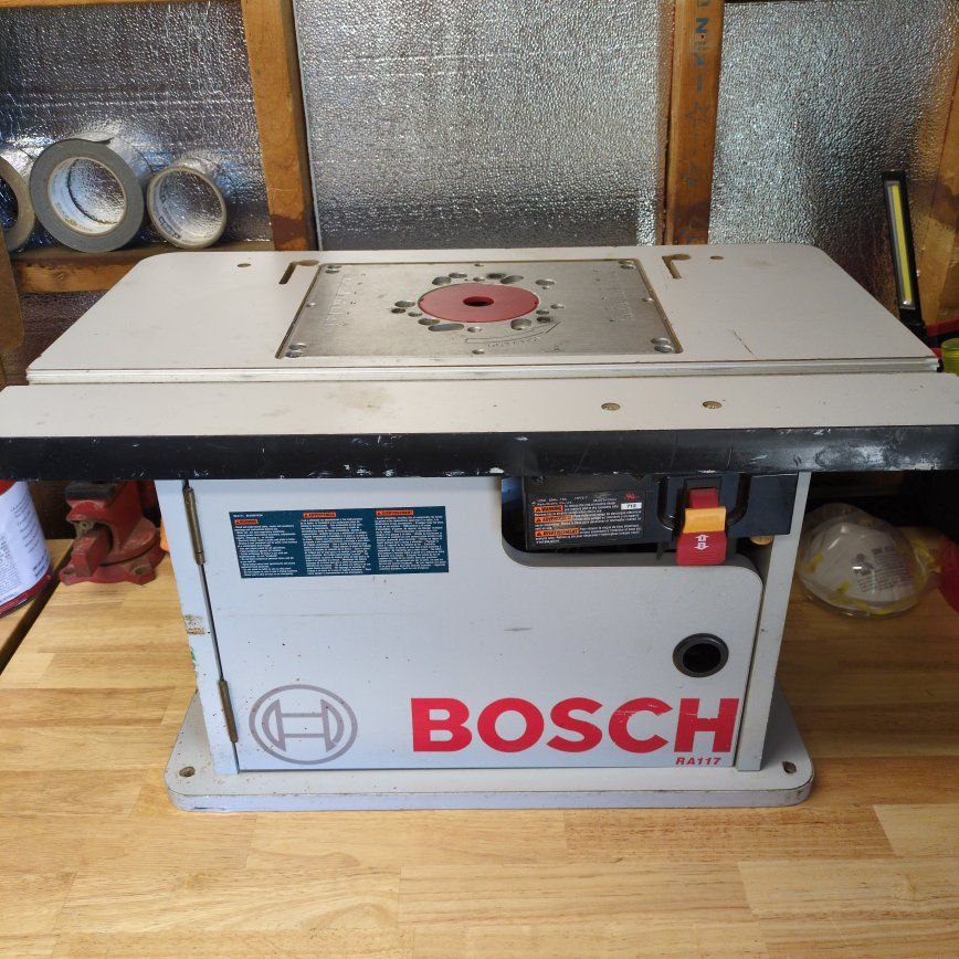 Bosch router table