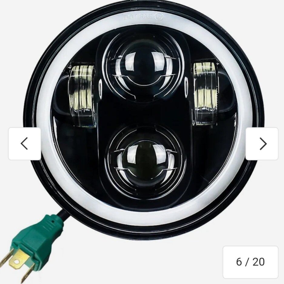 Harley Davidson LED Headlight 5.75"