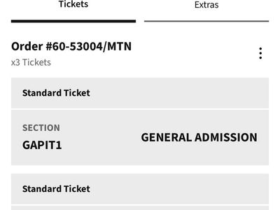 3x Riley Green Tickets + Ultra Premier Parking - Utah First Credit Union Amphitheatre - General Admission