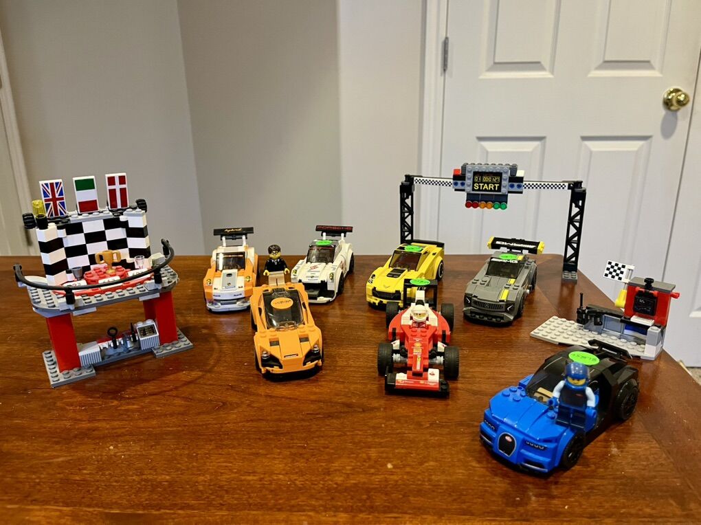 LEGO Speed Champion Lot Of 7