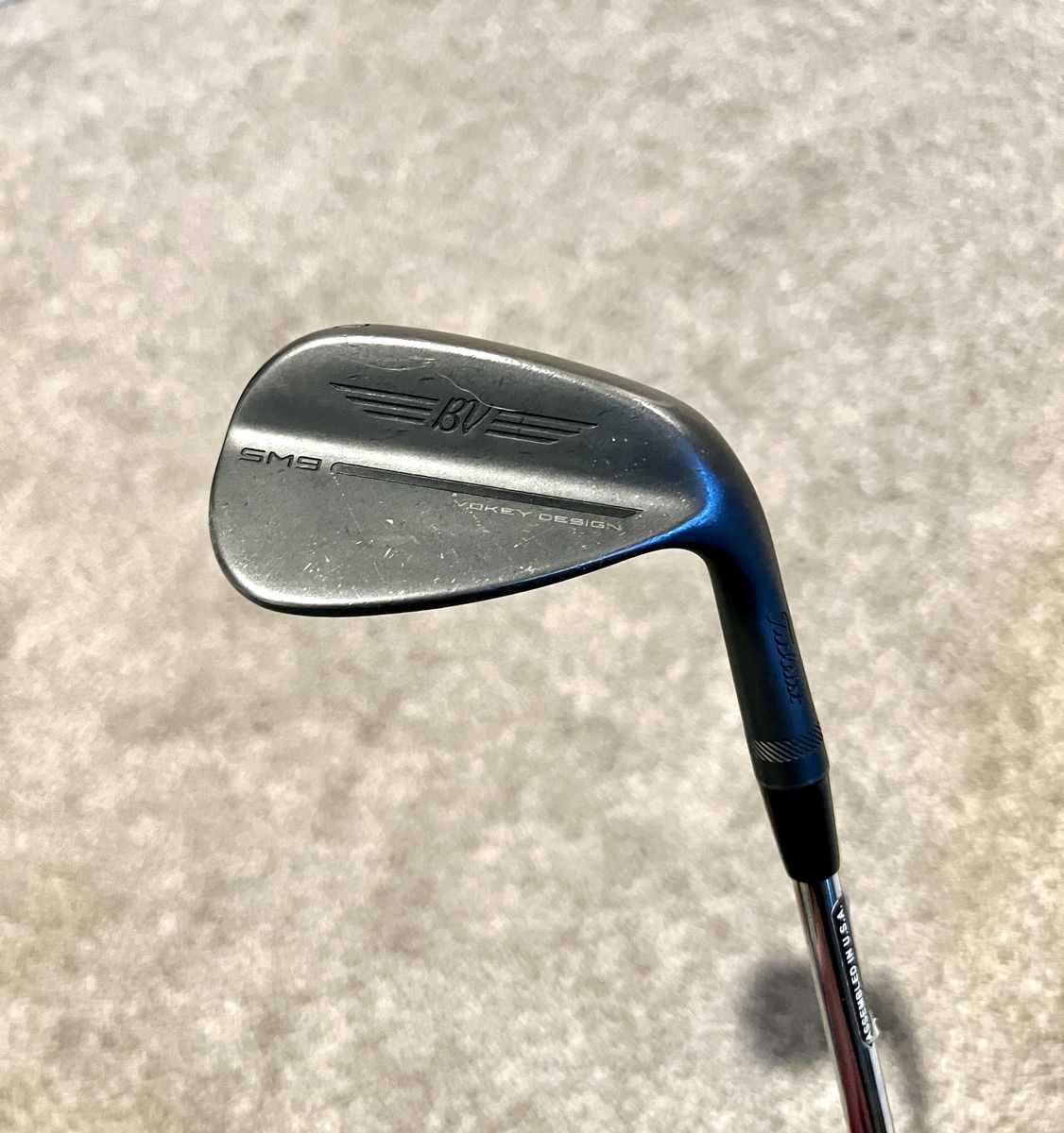 Titleist Vokey SM9 Jet Black 50*-12F Wedge Right