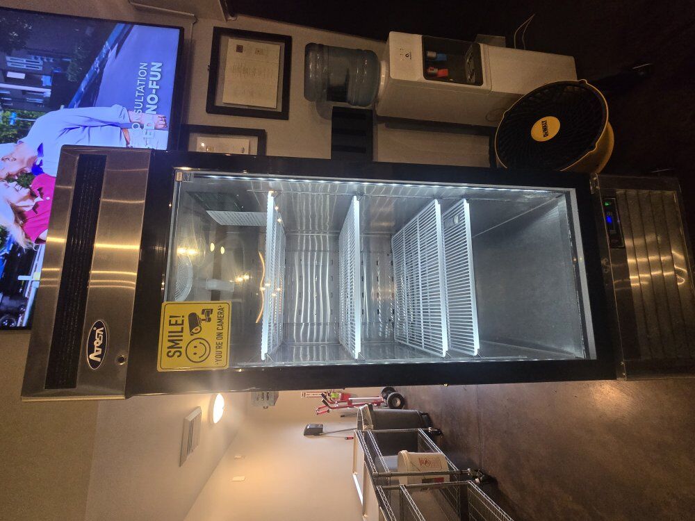 Atosa MCF8705GR Single Glass Door Refrigerator