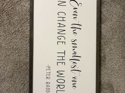 Nursery or Little kid wall decor - sign