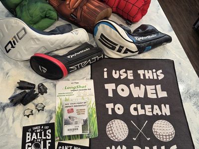 Golf Accessories - Head Covers, Tees, Ball Towel
