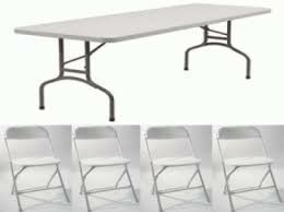Tables And Chairs For Rent