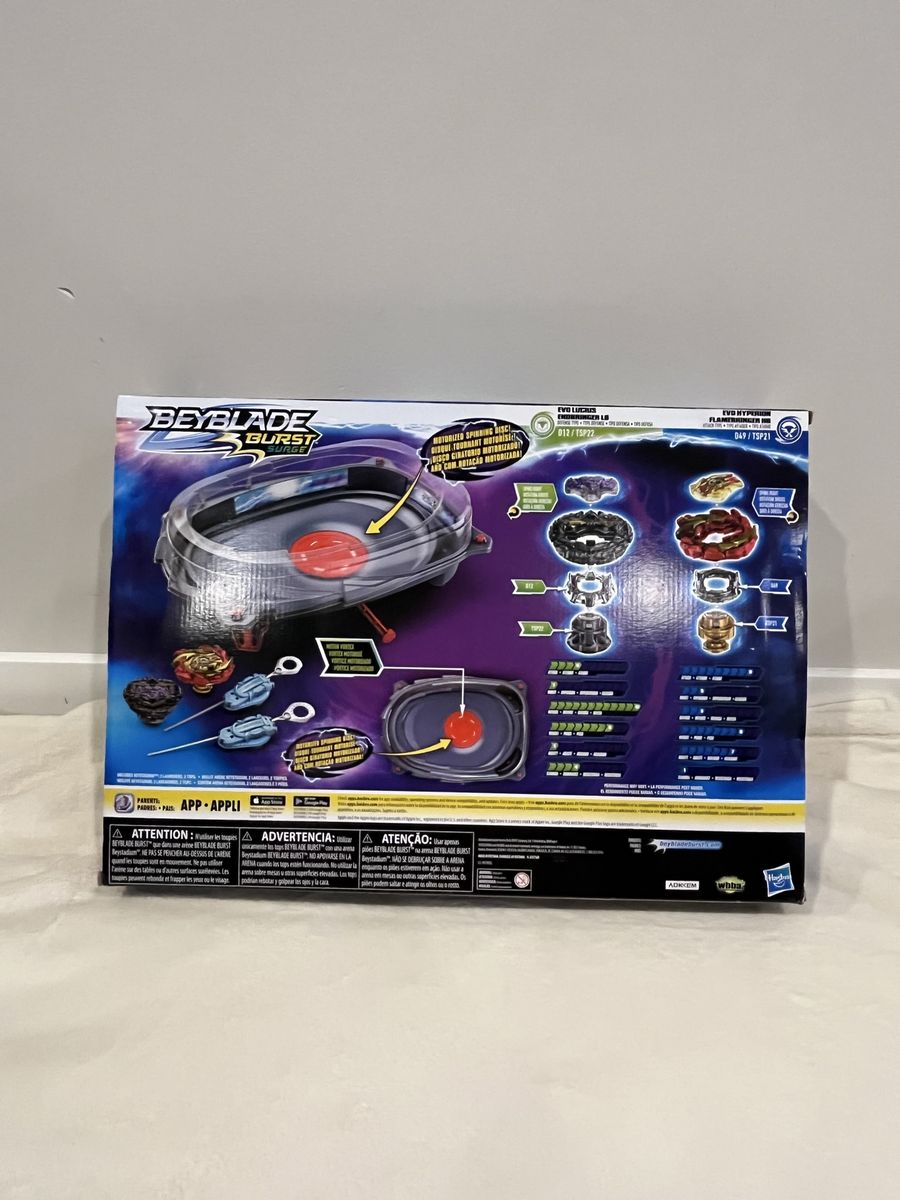 Beyblade Burst Surge SpeedStorm Motor Strike Battle Set by Hasbro