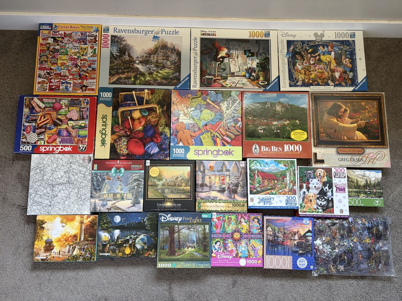 Dozens Of Puzzles! Prices Of Each In Pictures