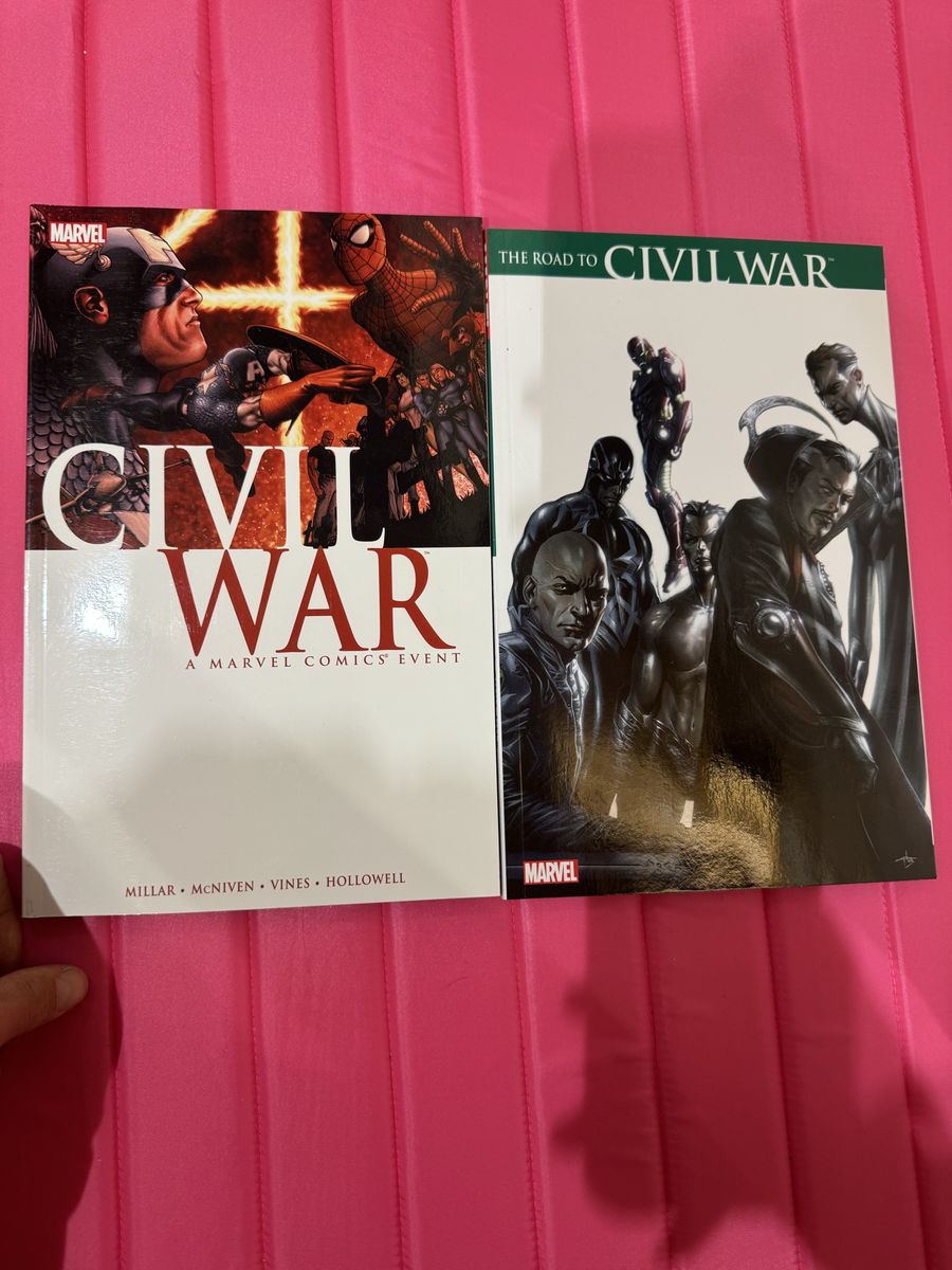 Civil war comics book