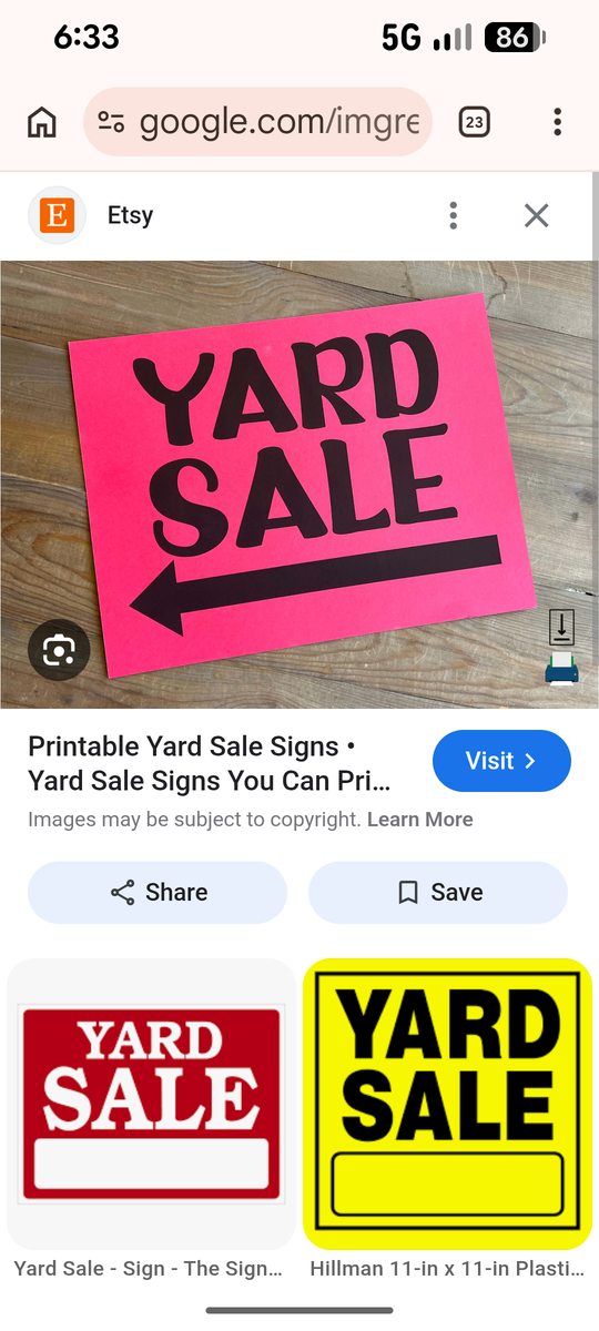 Yard Sale in West Valley