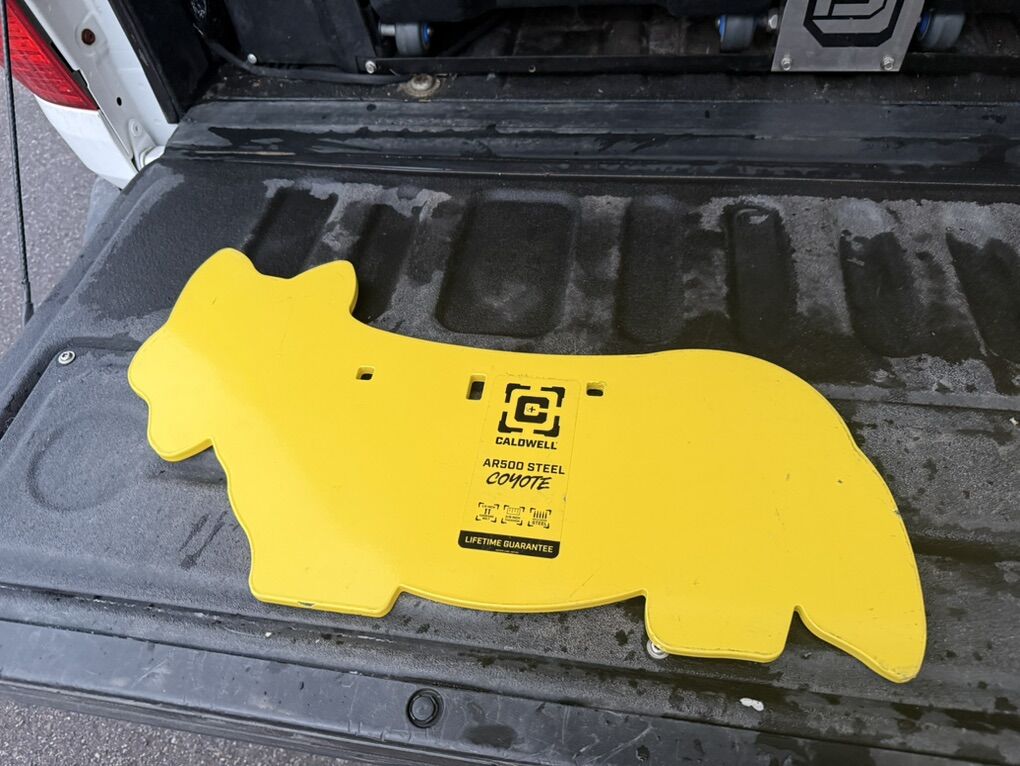 Caldwell AR500 Coyote Steel Target