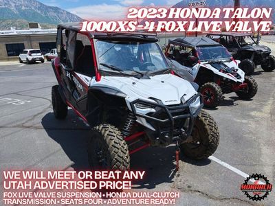 Pre-Owned 2023 Honda Talon 1000XS-4 FOX Live Valve | Only 1,999 Miles | On Sale for $17,995