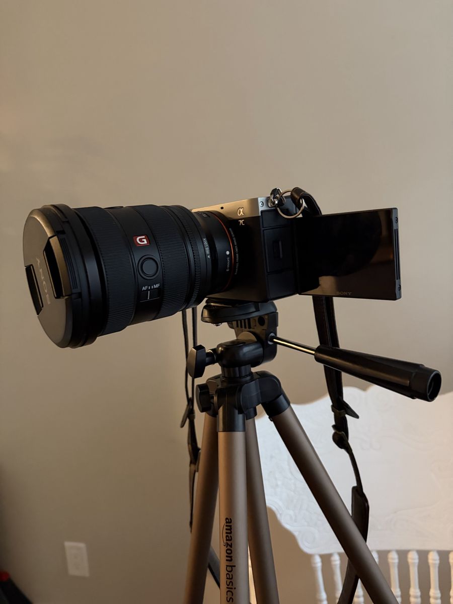 Sony alpha 7C & lens fe 16-35