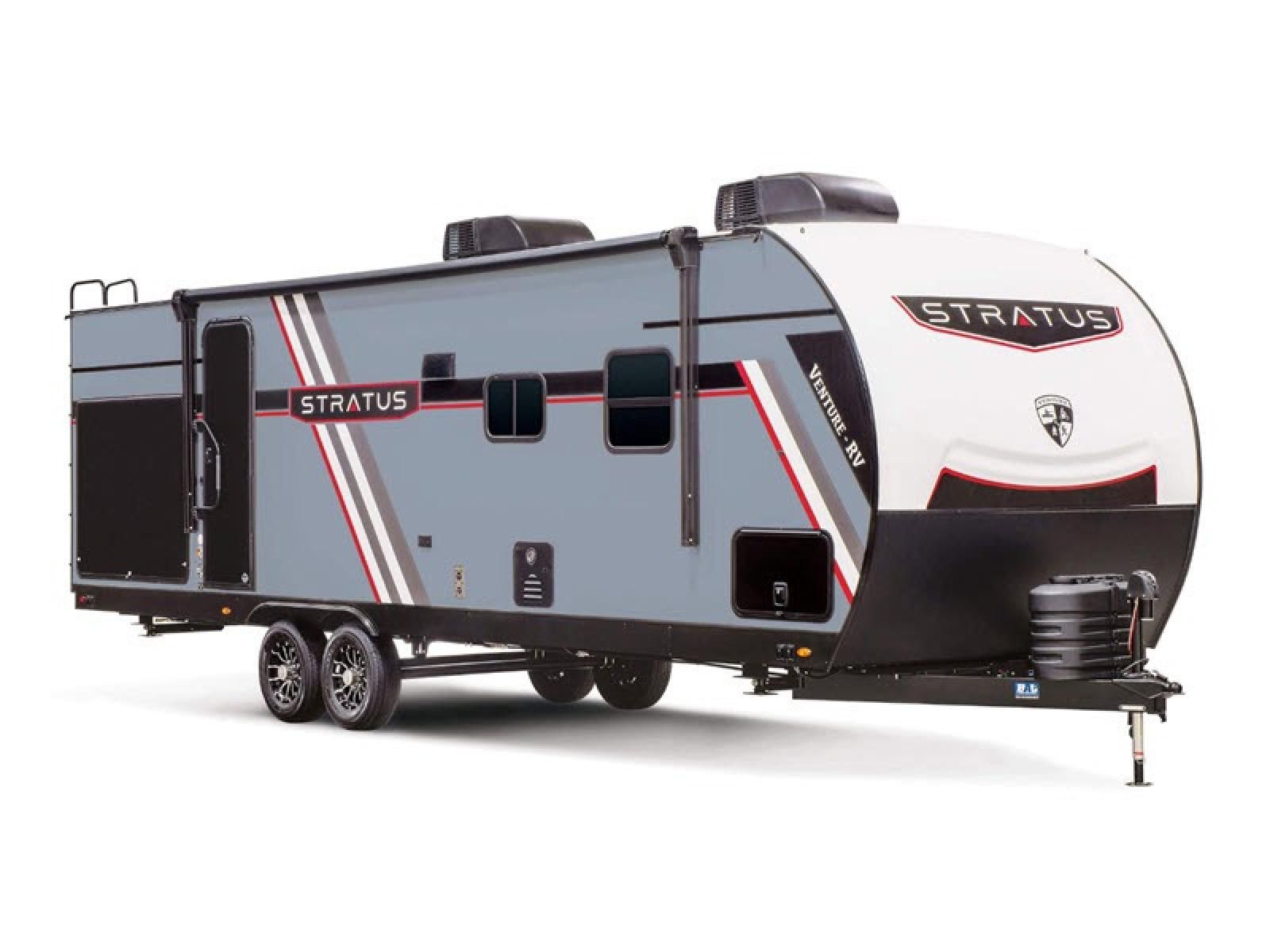 2026 Venture RV Stratus SR261VRB Travel Trailer Front Bedroom|Outdoor Entertainment|Outdoor Kitchen|Rear Bath
