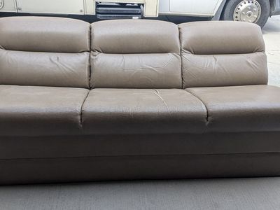 *FREE* RV Sofa Bed. Old, worn, works great, and FREE. Come pick it up
