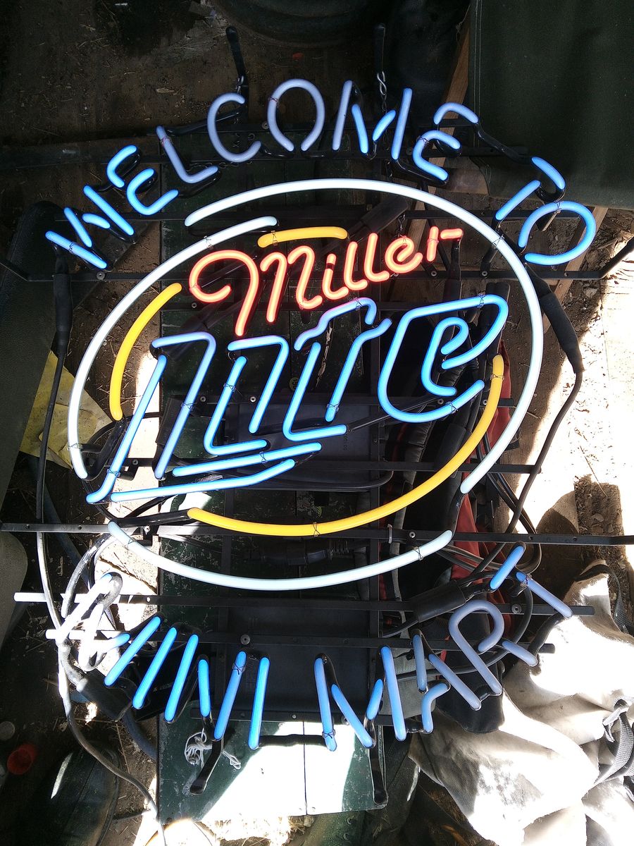Miller Lite Neon Sign