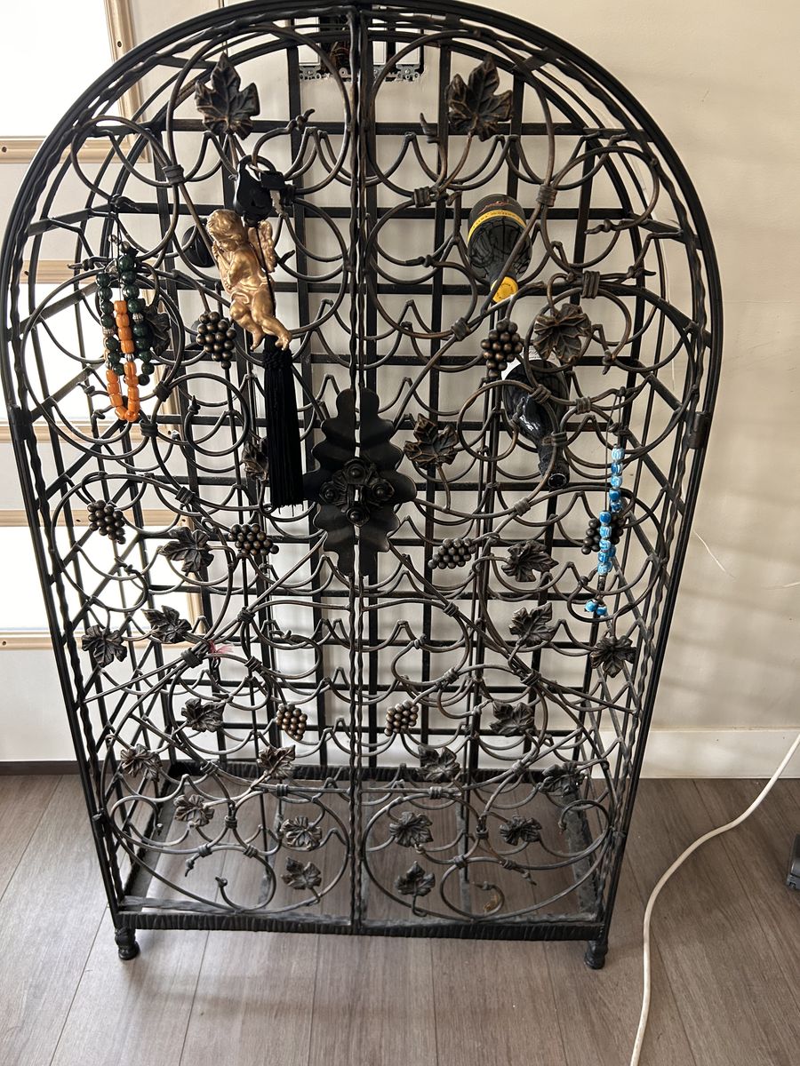 wine rack metal