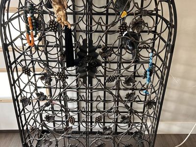 wine rack metal