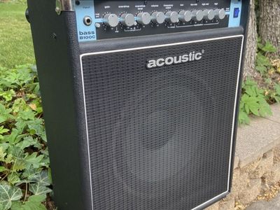 "Acoustic" Bass amp - portable, very fine condition.