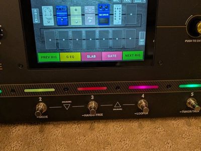 Headrush core. Guitar amp. modeler. vocal, preamp and processor.